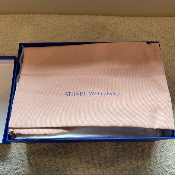 NIB Stuart Weitzman Pink Goldie Glam Convertible Sneaker 6.5 - Picture 5 of 8